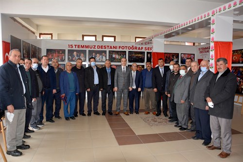 Eğirdir İlçe Muhtarlarından Ziyaret