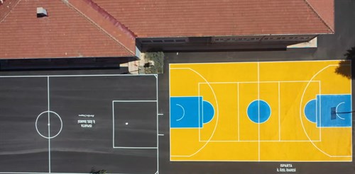 Okullar Spor Sahalarıyla Renklendi
